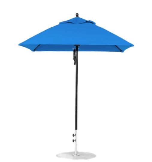 Square Promenade Umbrella - 6 Foot Width