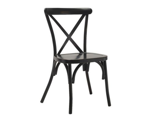 889ST Aluminum Outdoor Chair - Black