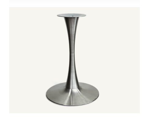 Trumpet Round Base Stainless Steel