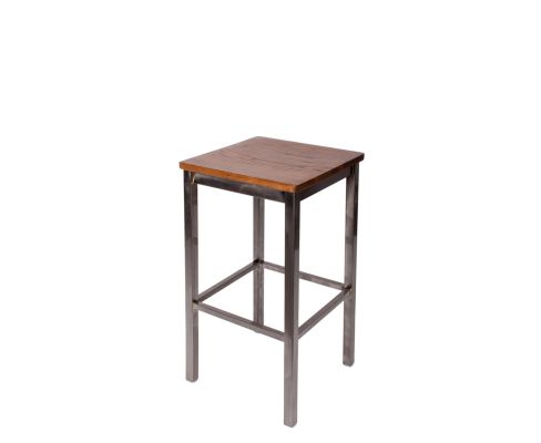 Trent Backless Barstool - Autumn Ash Wood Seat