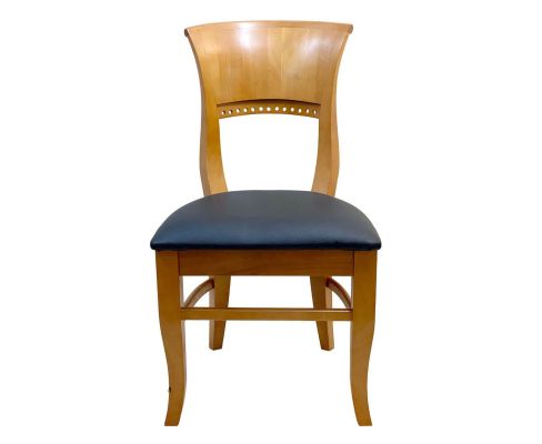 525 Wood Frame Chair - Oak - Front View