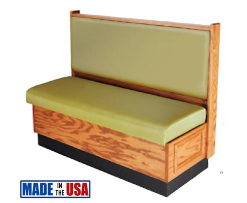 Anchor Restaurant Booth (shown w/ optional end panel moldings)