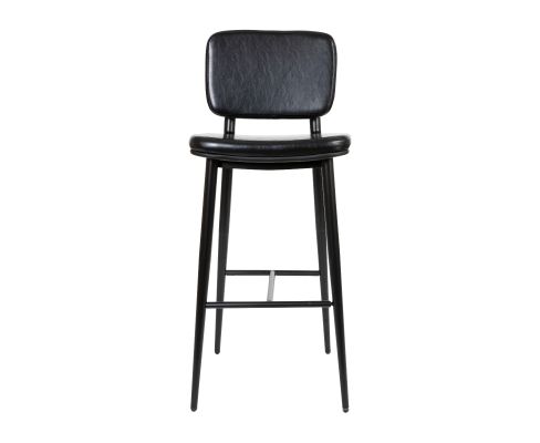 Kenzie Mid Back Barstool - Black