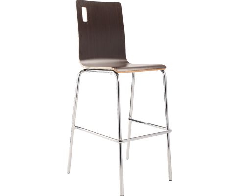 Bushwick Cafe Barstool - Espresso
