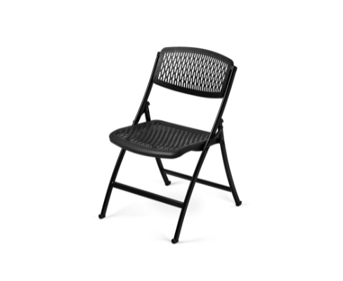 One Series Folding Chair - Black Frame/Black Seat