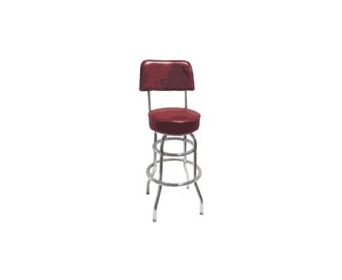 DRB Back Metal Barstool