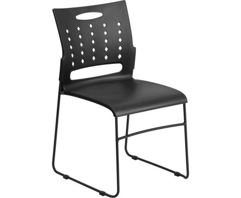 Hercules RUT-2 Stack Chair  - Black