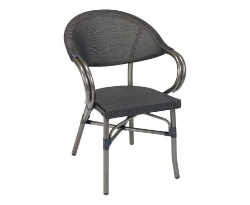 Metro A Outdoor Restaurant Arm Chair