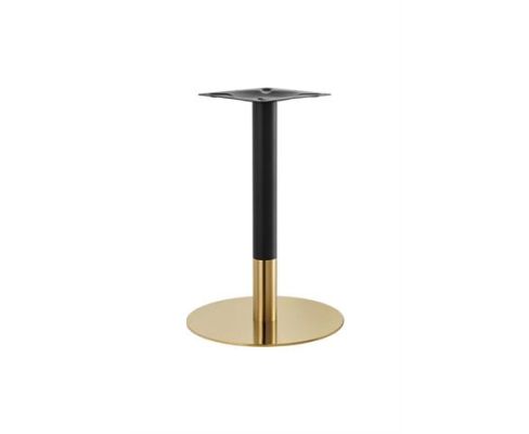 Gold and Black Finish Stainless Steel Base - 20" Round