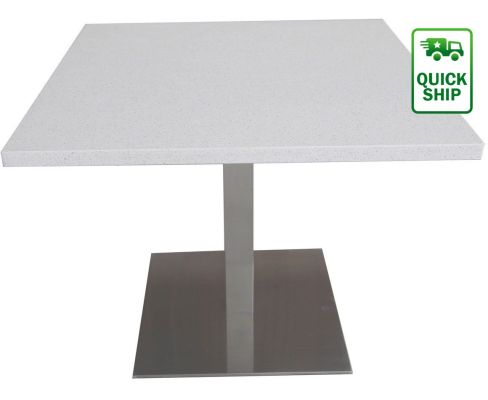 Quartz Restaurant Table - Snow White