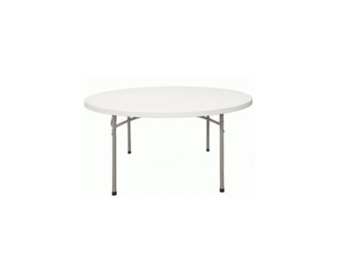 Blow Mold Folding Table - Round