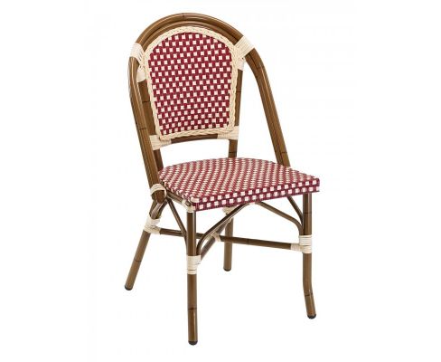 RT-01 Outdoor Side Chair - Bordeaux