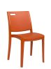 Metro Resin Chair - Orange