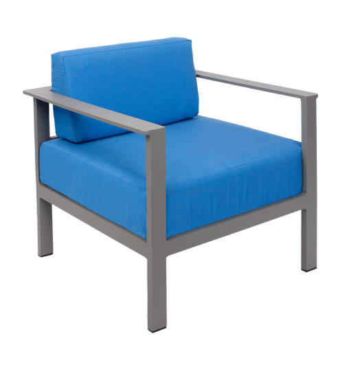 Belmar Outdoor Arm Chair - Soft Gray