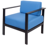 Belmar Outdoor Arm Chair - Black