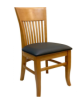 537 Wood Frame Chair - Oak Finish