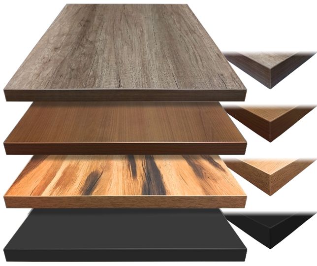 Urban Laminate Table Top Collection