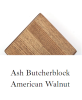 Ash Butcherblock American Walnut