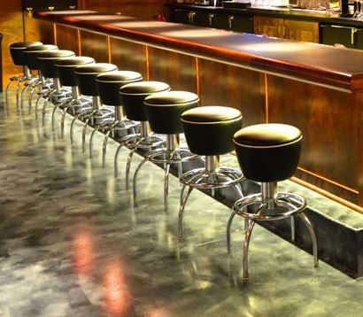 Drum Backless Barstool