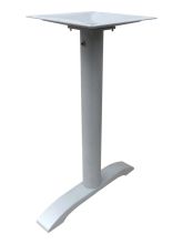 AL-2900 UMB-T Base - Silver - Dining Height