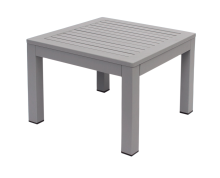 Belmar Outdoor End Table - Soft Gray