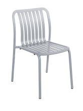 Key West Outdoor Side Chair - Soft Gray
