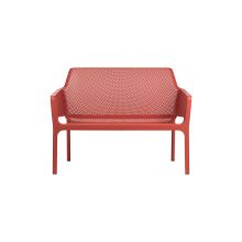 Net Resin Outdoor Bench - Corallo