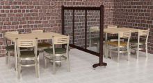 Restaurant Table Partitions