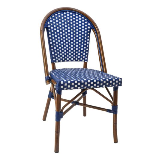 Marina 809 Outdoor Chair - Blue Mesh