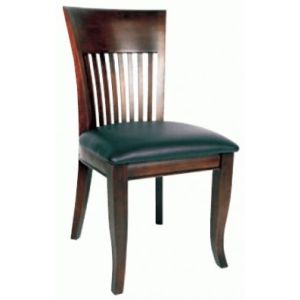 537 Wood Frame Chair - Walnut Finish