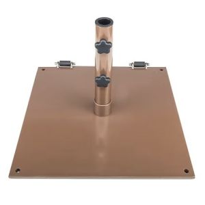 Square Umbrella Base - Antique Bronze