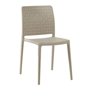 Fabian Outdoor Side Chair - Beige