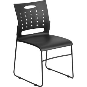 Hercules RUT-2 Stack Chair  - Black