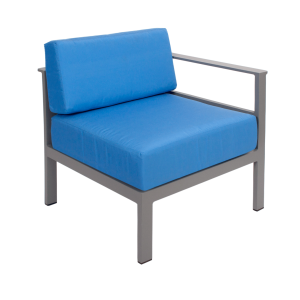 Belmar Outdoor Left Arm Sofa - Soft Gray