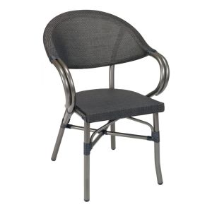 Metro A Outdoor Restaurant Arm Chair