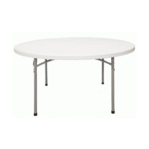 Blow Mold Folding Table - Round