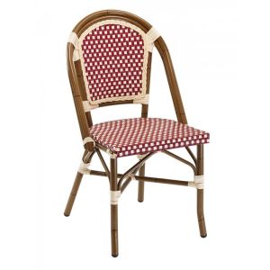 RT-01 Outdoor Side Chair - Bordeaux