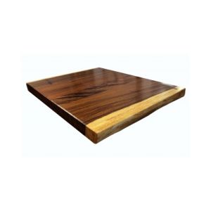 T19 South American Walnut Live Edge Butcher Block Table Top