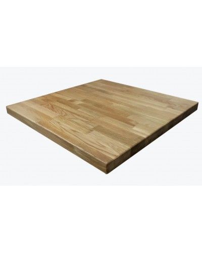 T11 Whiteoak Butcher Block Table Tops - Natural