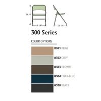 300 Folding Chair Color Options