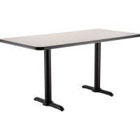 Rectangle Cafe Table - Dining Height - Fusion Maple