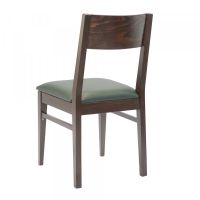 Mercer 4643 Wood Frame Chair - Rear View