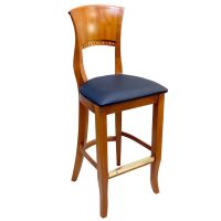 525 Wood Frame Barstool - Oak