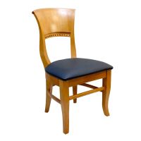 525 Wood Frame Chair - Oak - Angle View