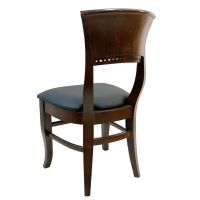525 Wood Frame Chair - Oak - Rear View