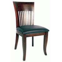 537 Wood Frame Chair - Walnut Finish