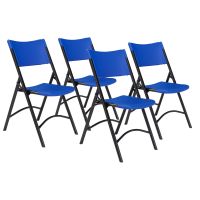 BT602 Folding Chair - Blue