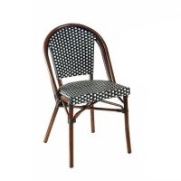 Marina 809 Outdoor Chair - Black Mesh
