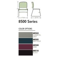 8500 Stack Chair Color Options