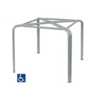 Zeus ADA Compliant Base - Polished Aluminum